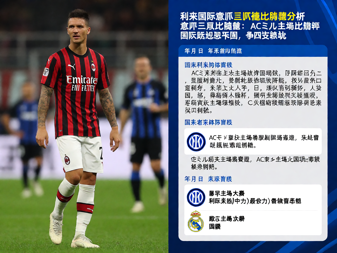 w66利来国际意甲米兰德比前瞻分析